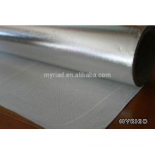 Laminación de tela de vidrio de papel de aluminio / aislamiento ignífugo